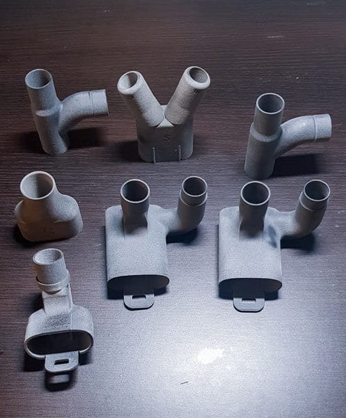 Wydruki 3D szpital koronawirus