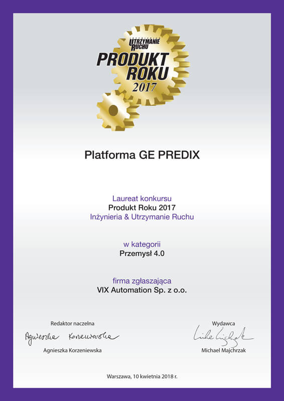 Produkt Roku Predix