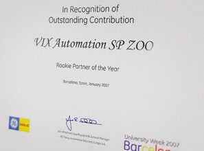 VIX Automation Rookie Partner of the Year